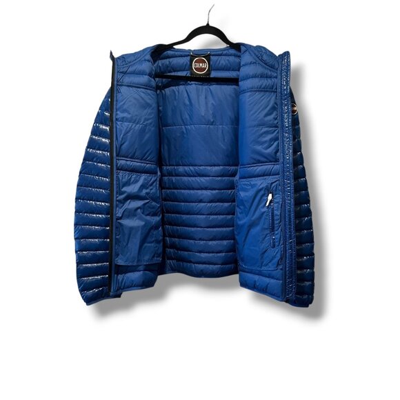 COLMAR Originals $459 Lightweight Duck Down Puffer Jacket Hoodie Zip 58/48 XXL - Picture 8 of 16